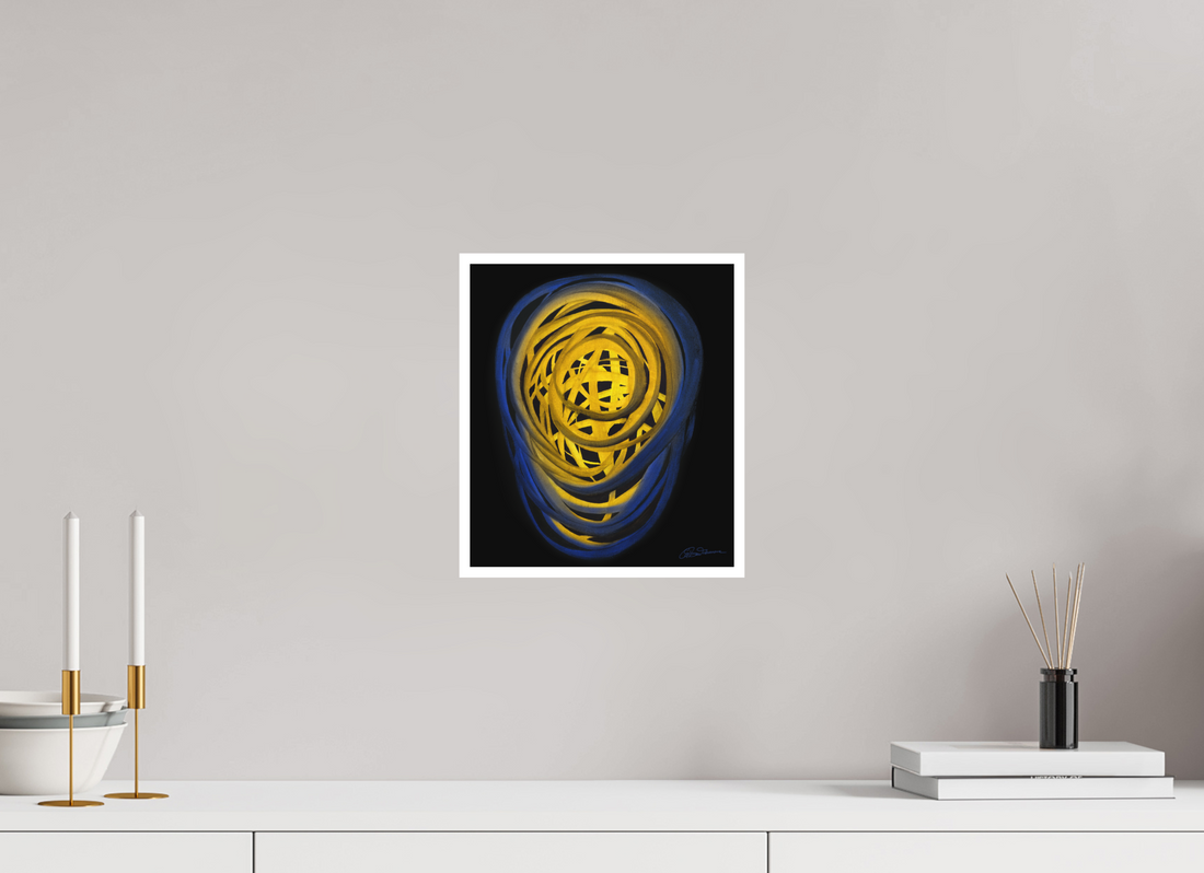 25 x 28,7 cm, Papier ohne Rahmen Erde &amp; Wasser | Frühsommer