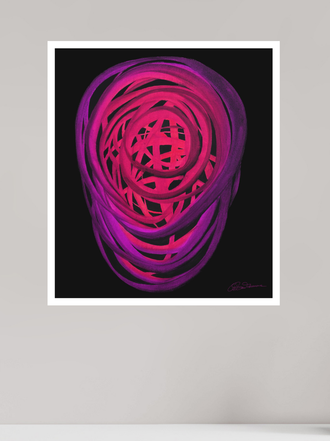 30 x 34,4 cm, Papier ohne Rahmen Blütezeit