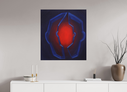 80 x 88,7 cm, Fine Art Print ohne Rahmen Selbst-Bild.  Innerer Kern