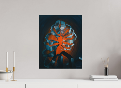 40 x 49,7 cm, Alu-Dibond mit Aufhängung Evolution des Selbst