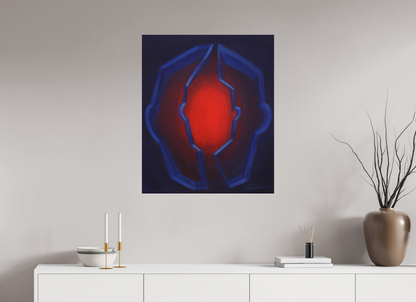 70 x 84 cm, Alu-Dibond-Druck mit Aufhängung Inneres Kind