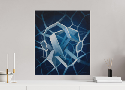 50 x 58,3 cm, Alu-Dibond mit Aufhängung Architektur der Zweisamkeit