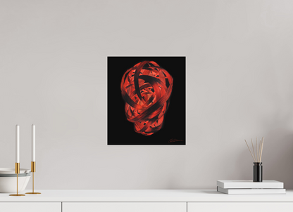 30 x 34 cm, Alu-Dibond mit Aufhängung Feuertaufe