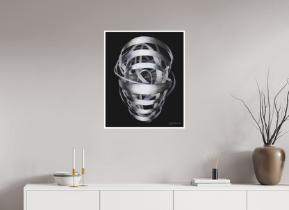 60 x 73 cm, Papier ohne Rahmen Architektur des Bewusstseins