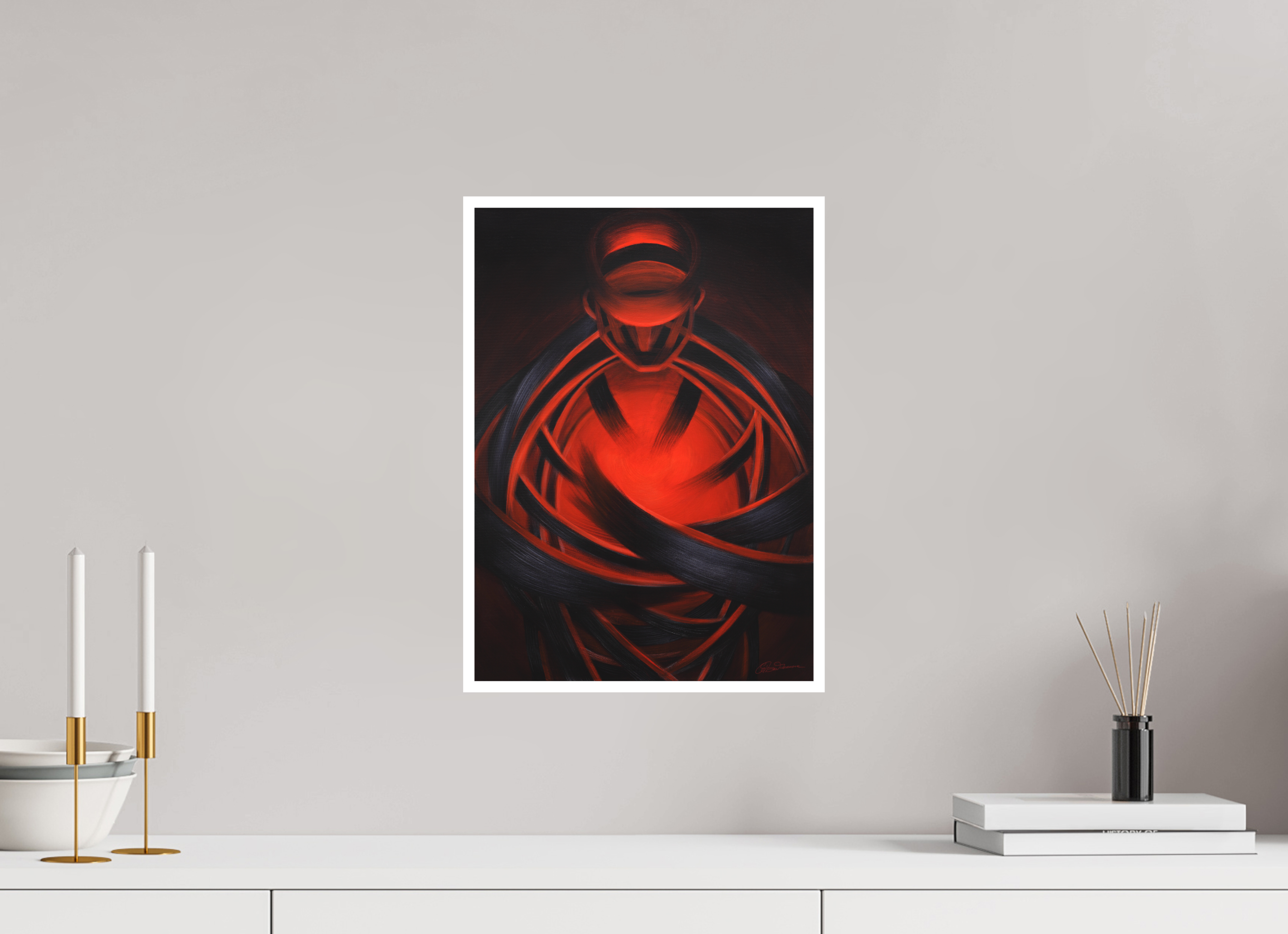 30 x 41,9 cm, Papier ohne Rahmen Der Innere Magier