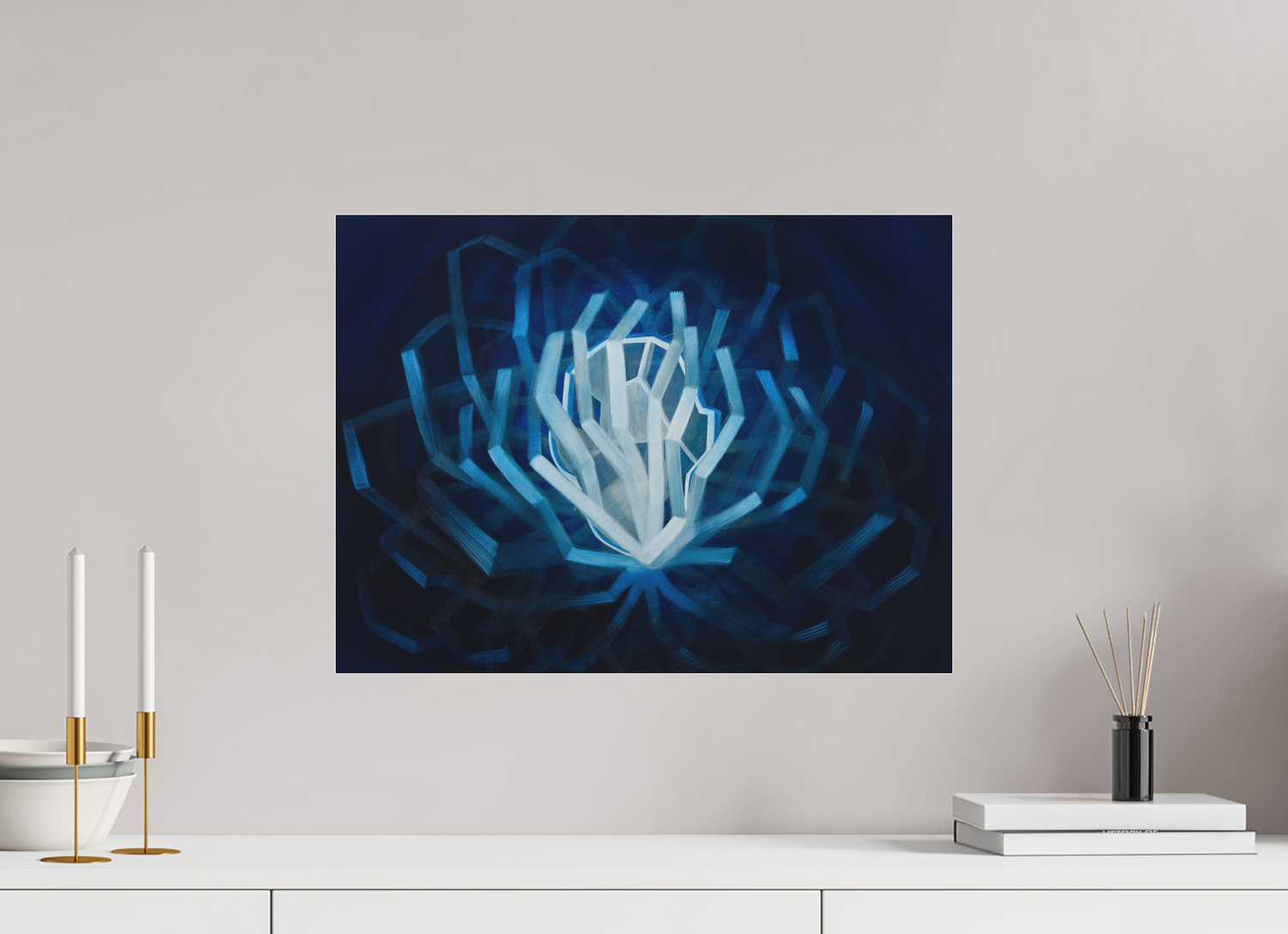 53,8 x 40 cm, Fine Art Pigmentdruck hinter Acrylglas Varianten des selbst