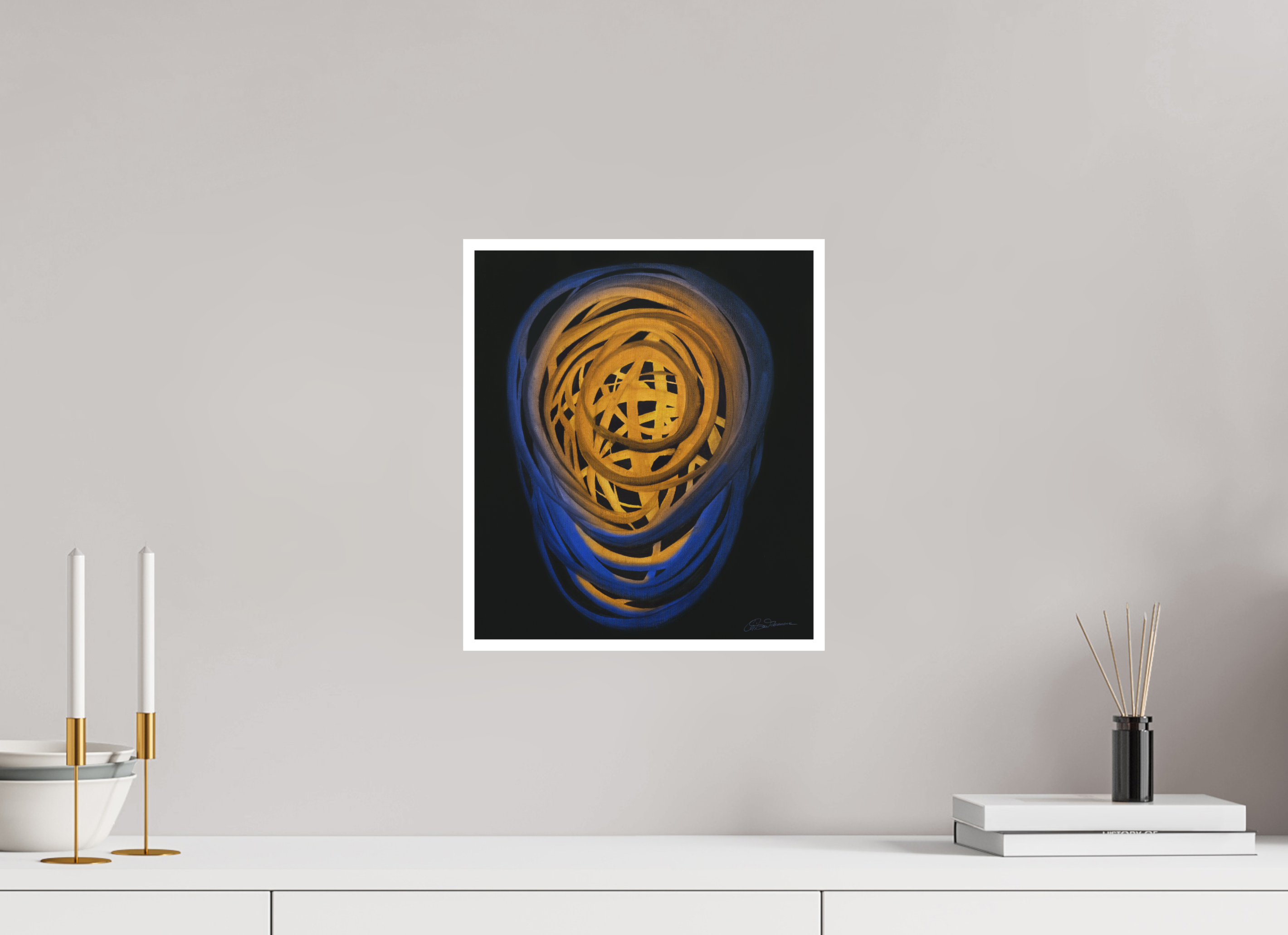 30 x 34,4 cm, Papier ohne Rahmen Erde &amp; Wasser | Frühsommer