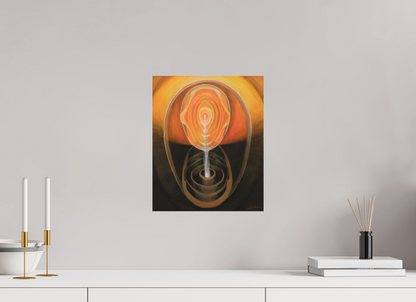 30 x 36,5 cm, Alu-Dibond mit Aufhängung Essenz &amp; Präsenz – die inneren Quellen