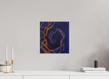 30 x 32,8 cm, Alu-Dibond mit Aufhängung Evolution – Spirale des Selbst