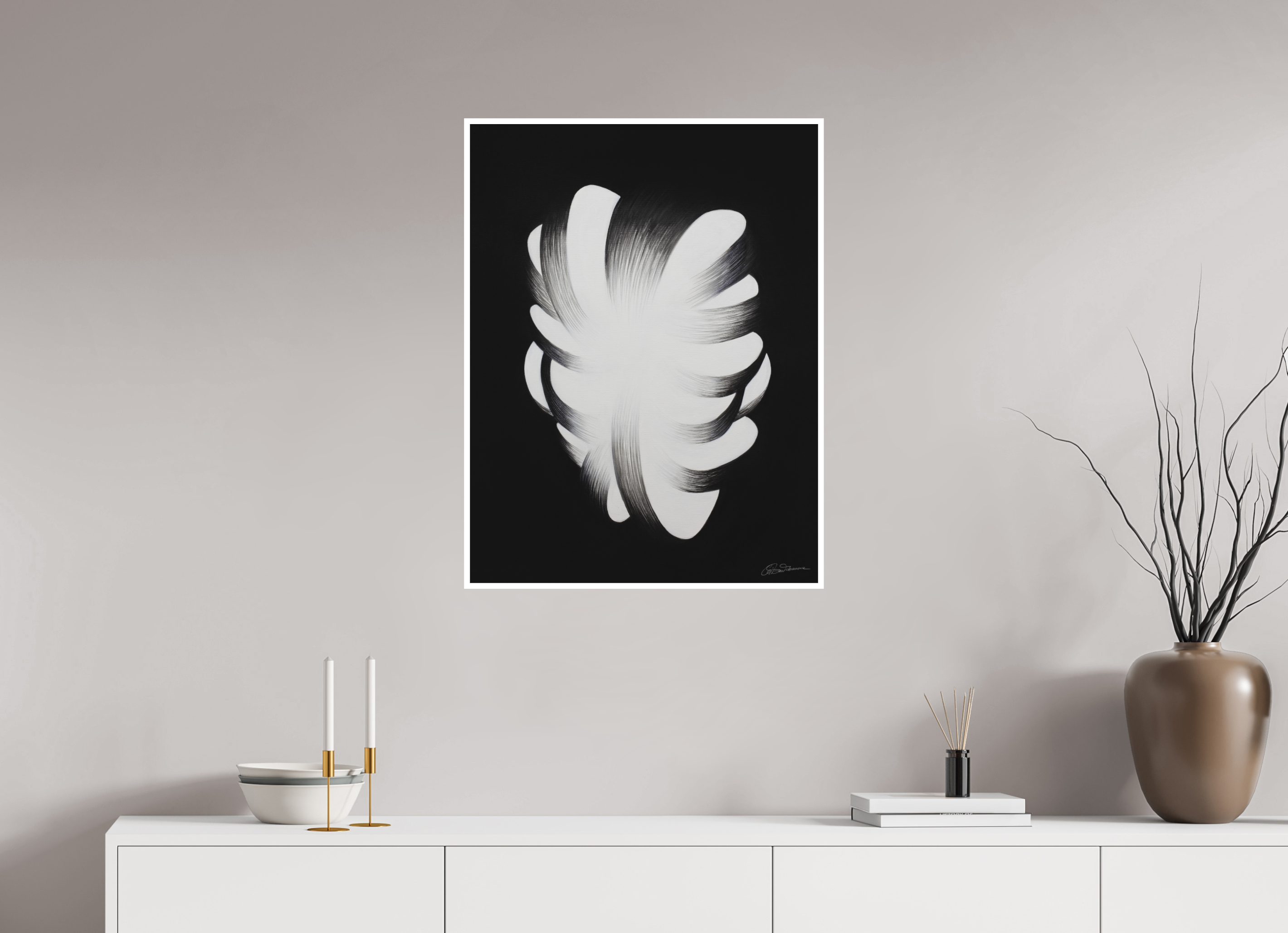 60 x 79,2 cm, Papier ohne Rahmen Ausstrahlung