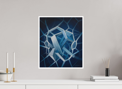 40 x 46,6 cm, Papier ohne Rahmen Architektur der Zweisamkeit