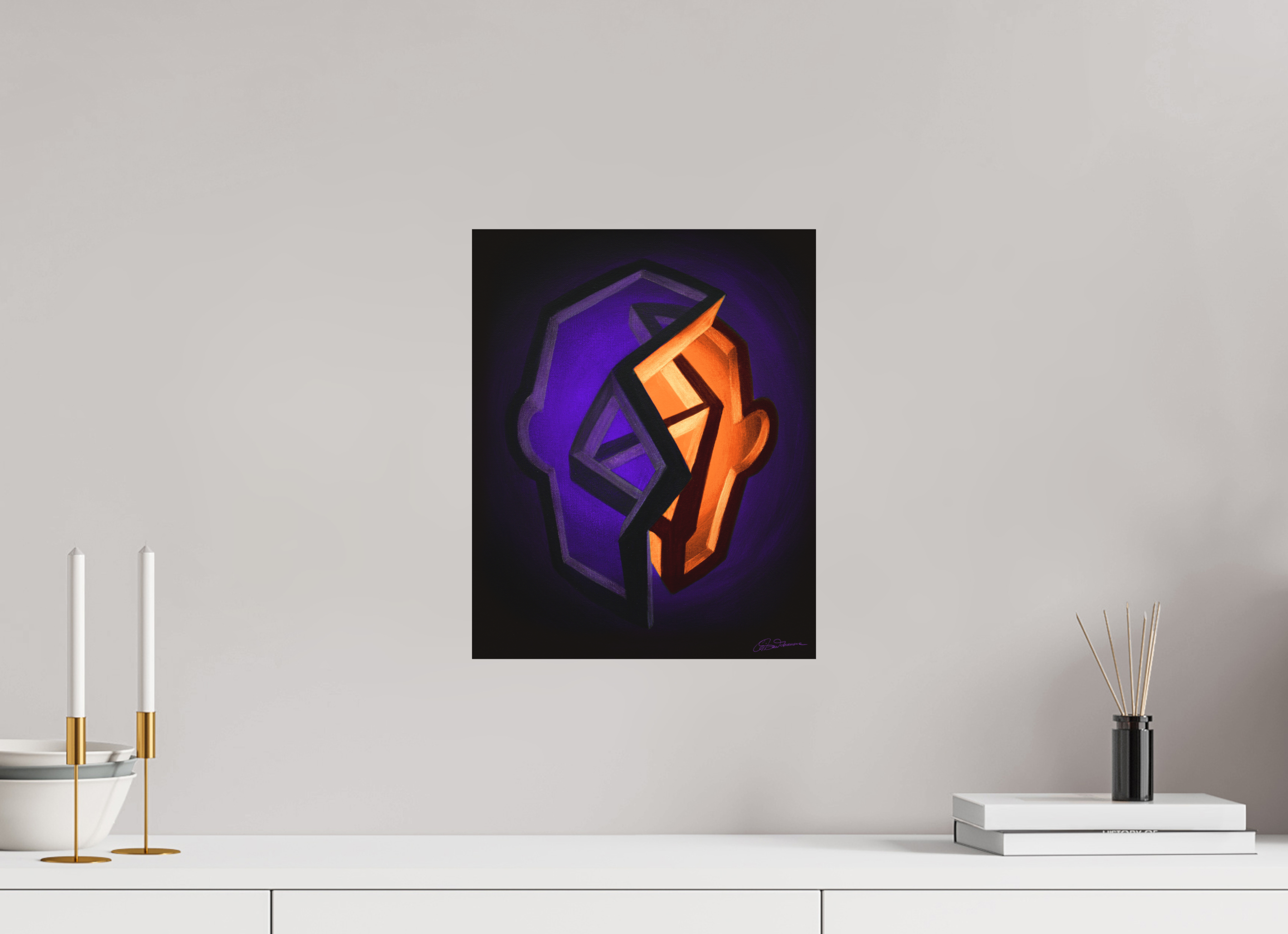 30 x 37,5 cm, Alu-Dibond mit Aufhängung Blütezeit | Übergang in die Fülle