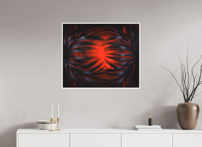 83,9 x 70 cm, Druck auf Papier Magnetische Genesis