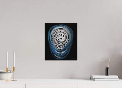 30 x 34,4 cm, Alu-Dibond mit Aufhängung Luft | Atem