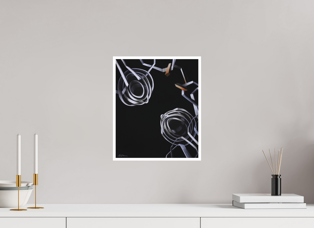 30 x 35,8 cm, Papier ohne Rahmen Lösung