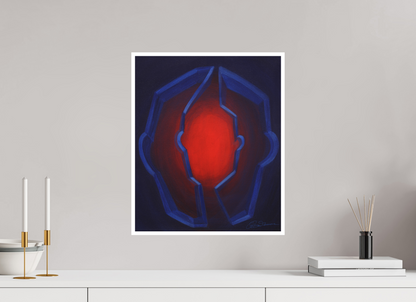 40 x 48 cm, Papier ohne Rahmen Inneres Kind