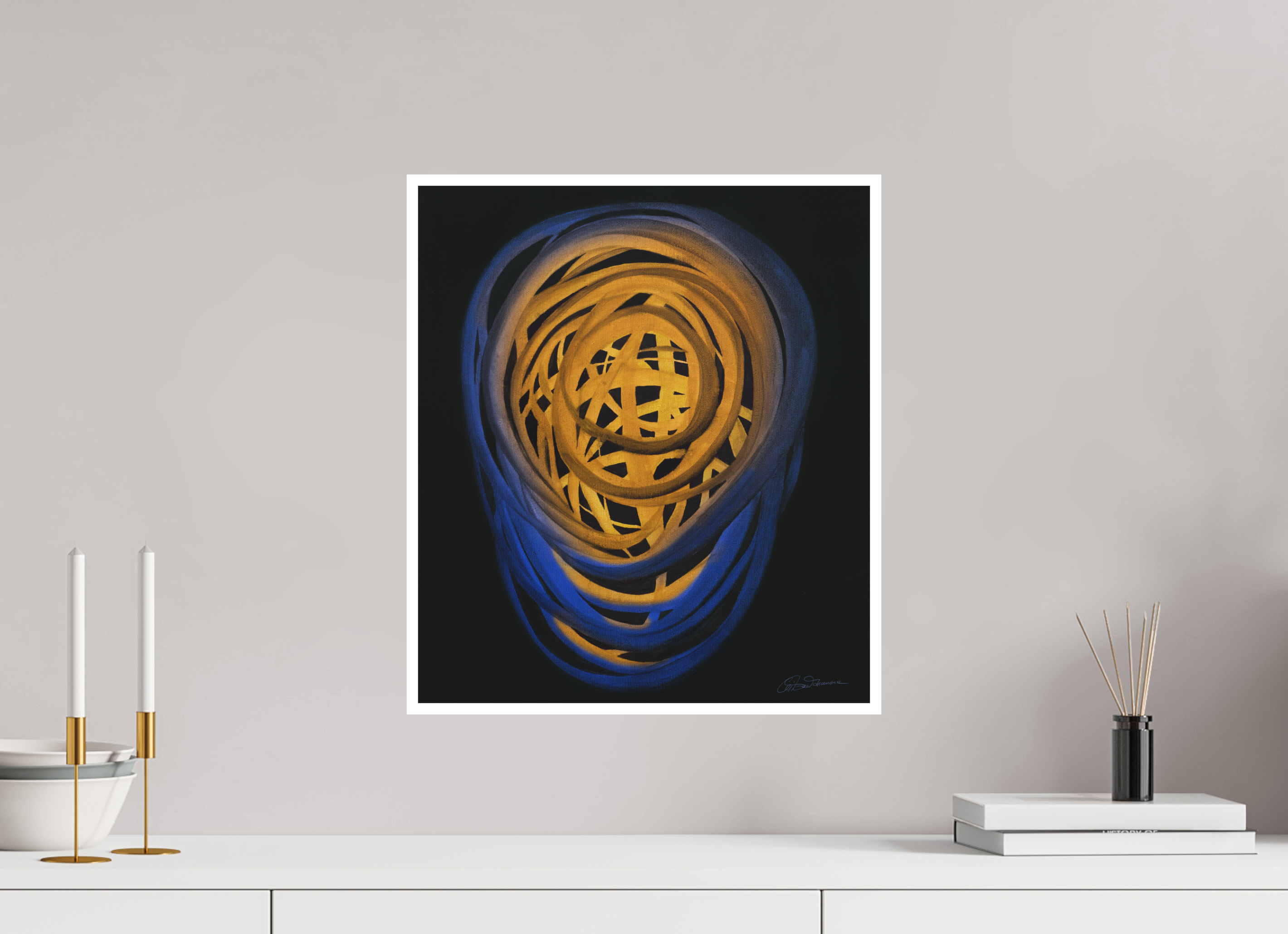 40 x 45,8 cm, Papier ohne Rahmen Erde &amp; Wasser | Frühsommer