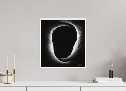 40 x 43,1 cm, Papier ohne Rahmen Eklipse