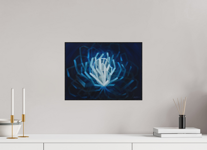 40,3 x 30 cm, Alu-Dibond mit Holzrahmen, schwarz Parallele Ichs