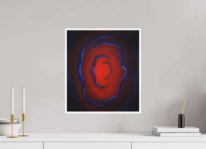 40 x 45,1 cm, Papier ohne Rahmen Ich war, ich bin, ich werde sein