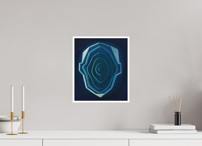 30 x 35,4 cm, Papier ohne Rahmen Schichten des Selbst