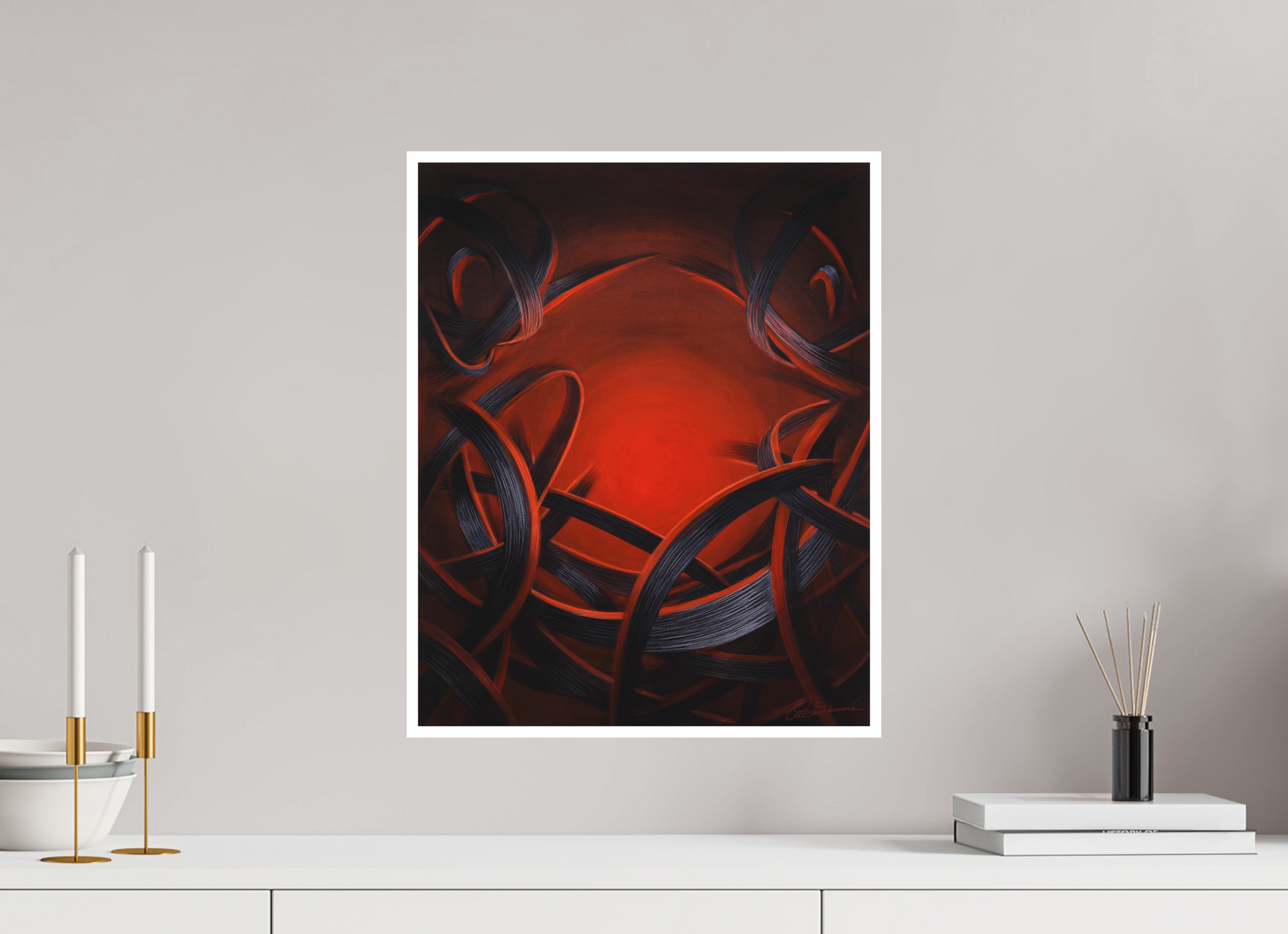 40 x 49,9 cm, Papier ohne Rahmen Lichtbringer