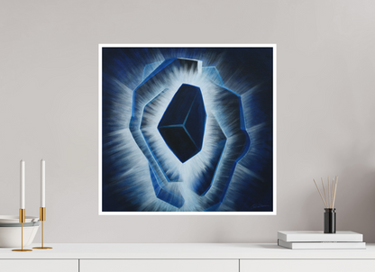 52 x 50 cm, Papier ohne Rahmen Der innere Durchbruch – Erwachen