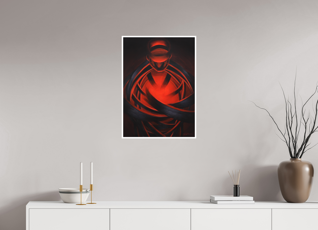 50 x 69,8 cm, Papier ohne Rahmen Der Innere Magier