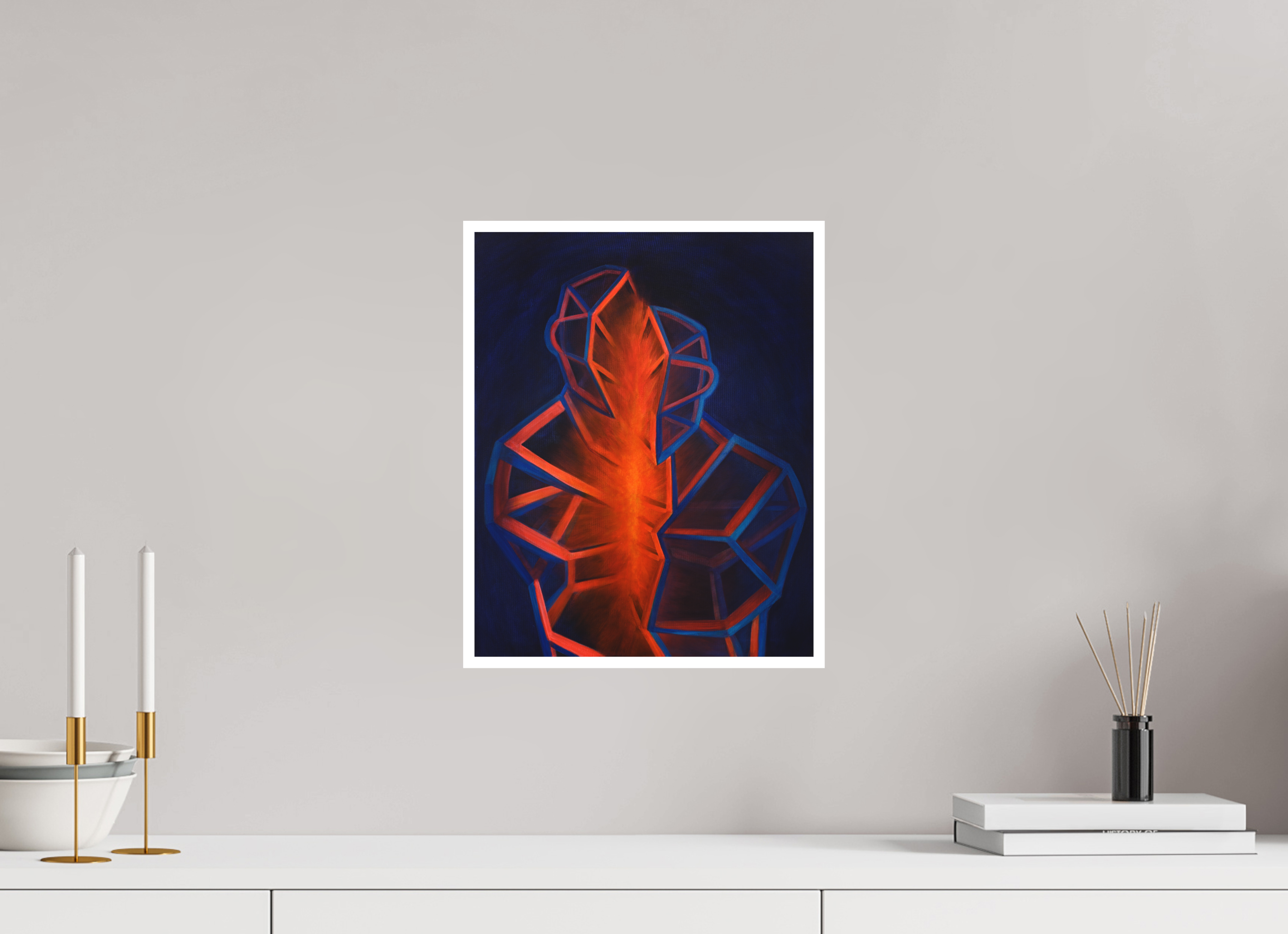 30 x 37,6 cm, Papier ohne Rahmen Gemeinsame Mitte