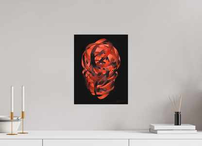 30 x 38,9 cm, Alu-Dibond mit Aufhängung Glutbahnen