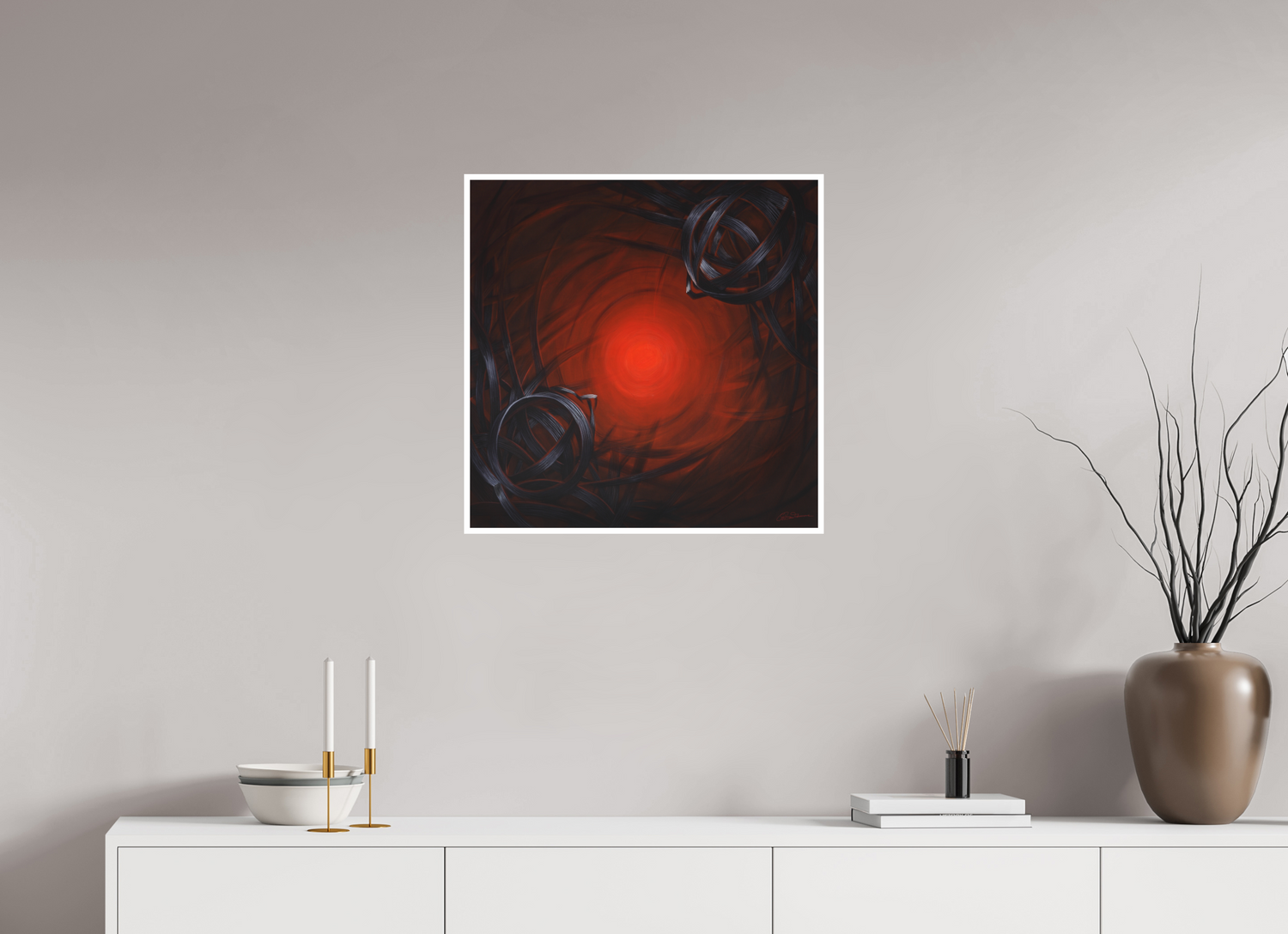 60 x 60 cm, Druck auf Papier Lichtbildner