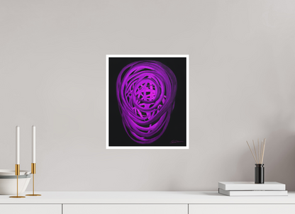 30 x 34,4 cm, Papier ohne Rahmen Äther | Ursprung aller Form