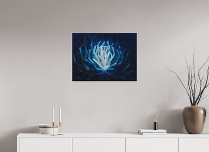 67,2 x 50 cm, Alu-Dibond mit Holzrahmen, weiß Parallele Ichs