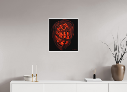 50 x 56,6 cm, Papier ohne Rahmen Selbst Formung